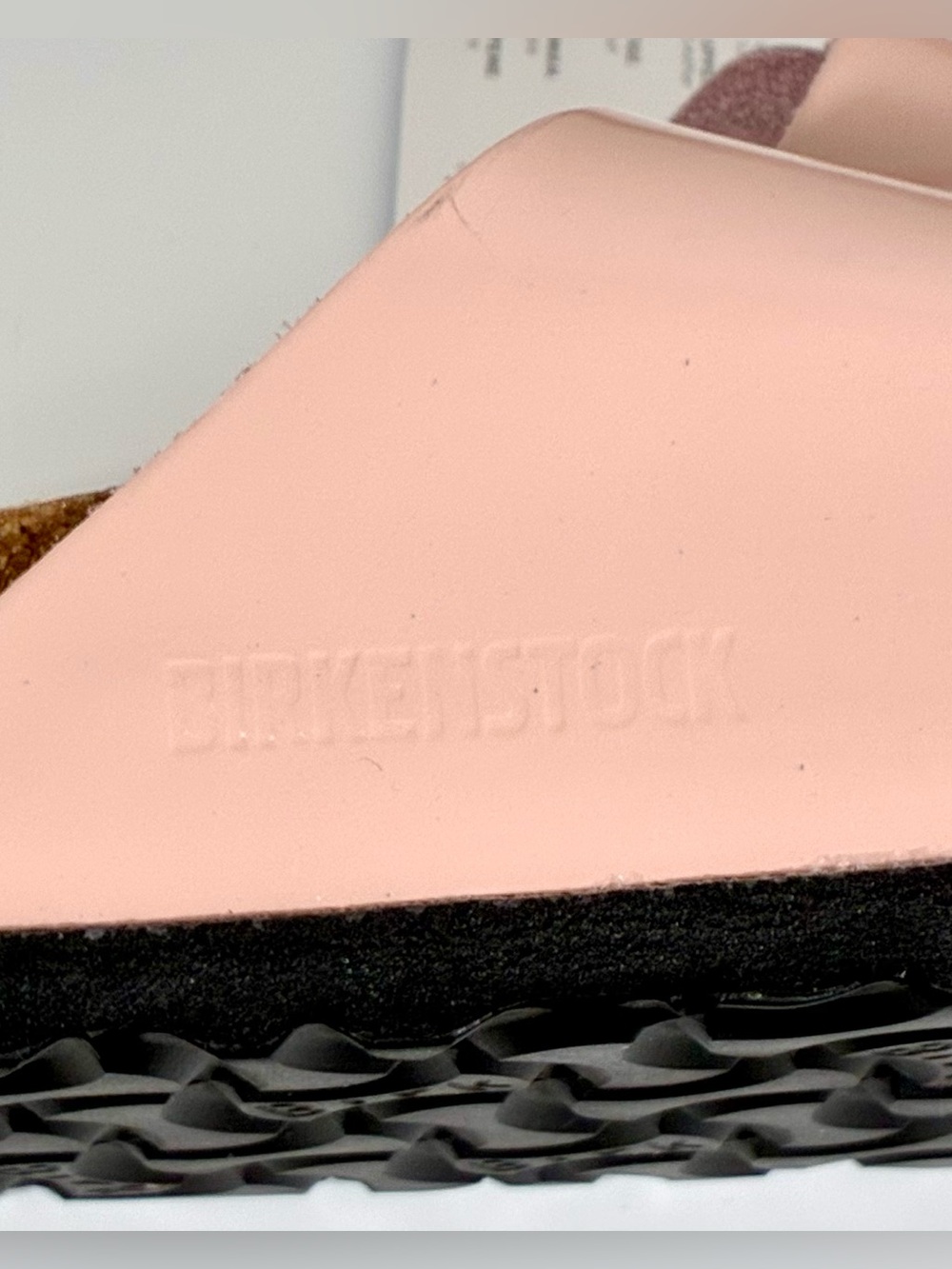 *SOLD* Birkenstock Arizona Big Buckle Natural Leather Patent High Shine - Picture 13 of 17